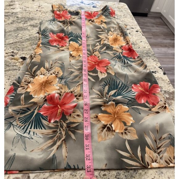 VTG Connected Petites Hawaiian Sleeveless Dress  Euro  Resort Beach 8p Read Y2K - Picture 4 of 9